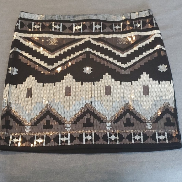 Express Sequence Mini Skirt - Picture 5 of 5